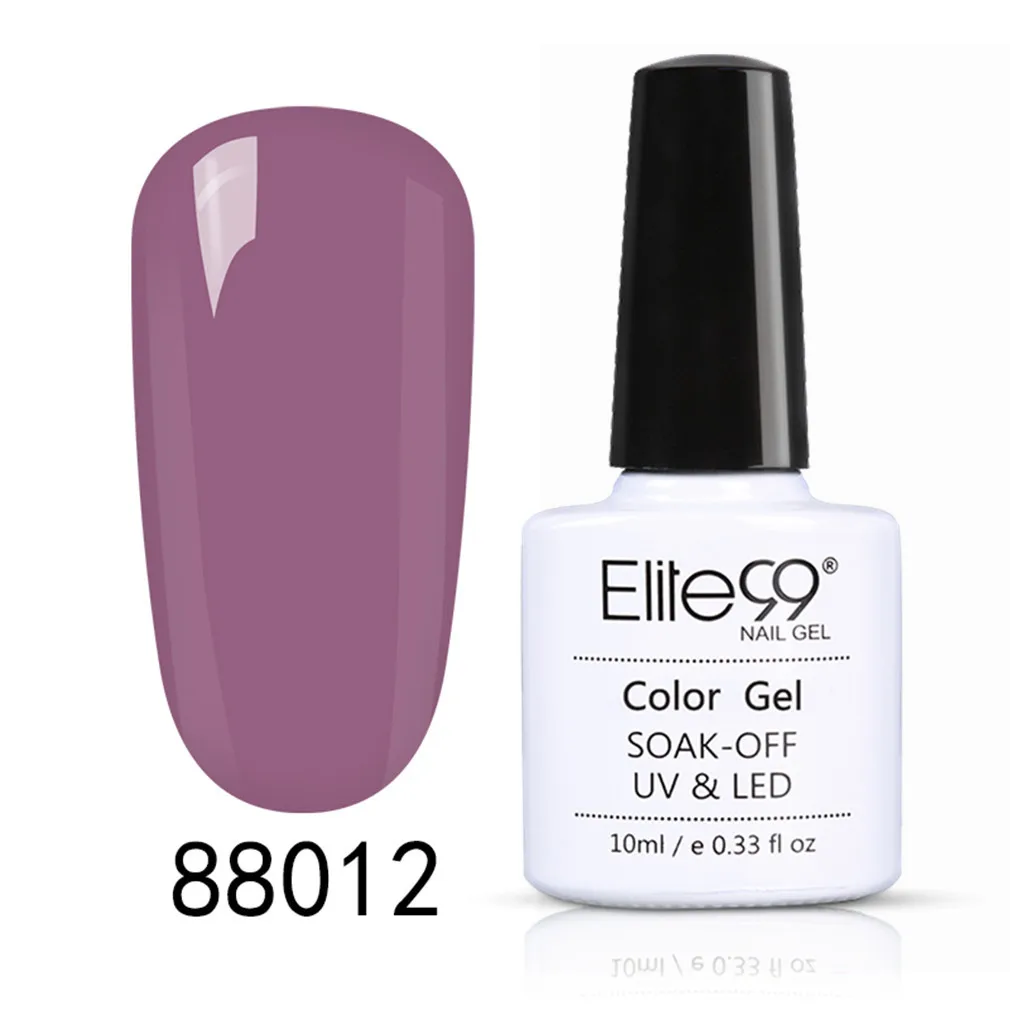 88012 Elite99 10 мл сменный Гель-лак для нейл-арта мрамор Halo эффект гель Перманентный лак для ногтей замачиваемый маникюрный гель для ногтей лак - Цвет: 88012