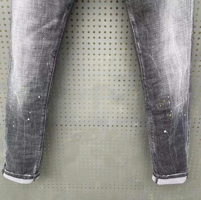 Классические Аутентичные DSQUARED2 ретро итальянский бренд женские/мужские джинсы