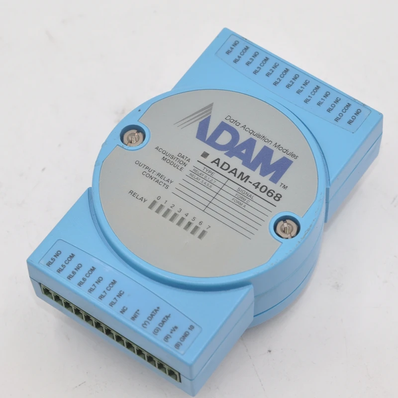 ADVANTECH ADAM 4068 Адам 8 канальный видеорегистратор модуль релейного выхода модули
