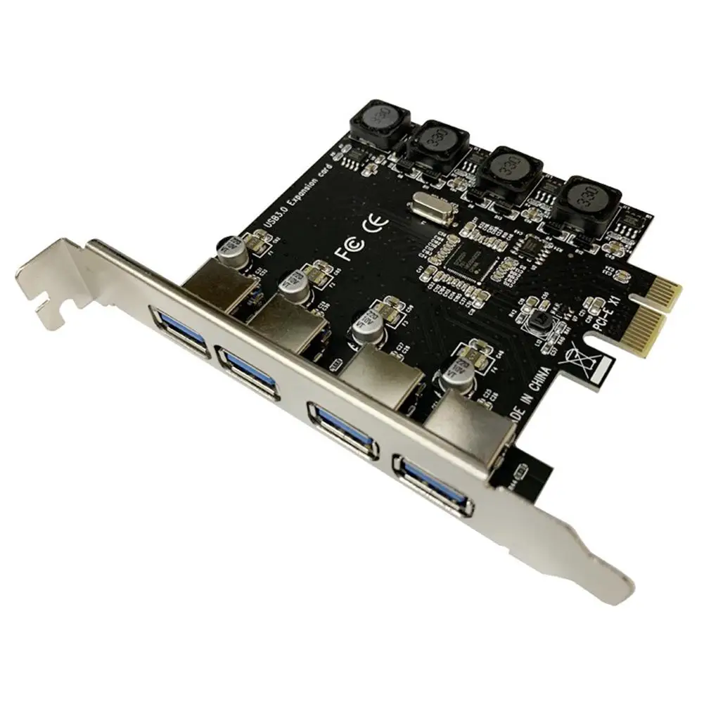 4 порта PCI E к USB 3 0 LTP PCIE USB3.0 четырехпортовый адаптер карта плата расширения| |