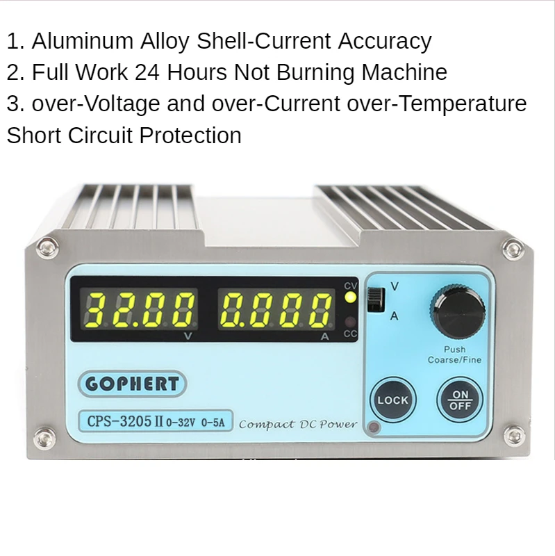 CPS-3205 II Регулируемый импульсный источник питания постоянного тока 32 в 5 А SMPS