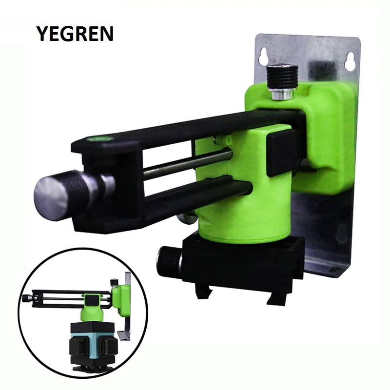 

Spirit Level Wall MounTed Stand 360 degree Rotatable Universal Wall Bracket Built-in 4 Strong Magnets Tiltable Wall Bracket