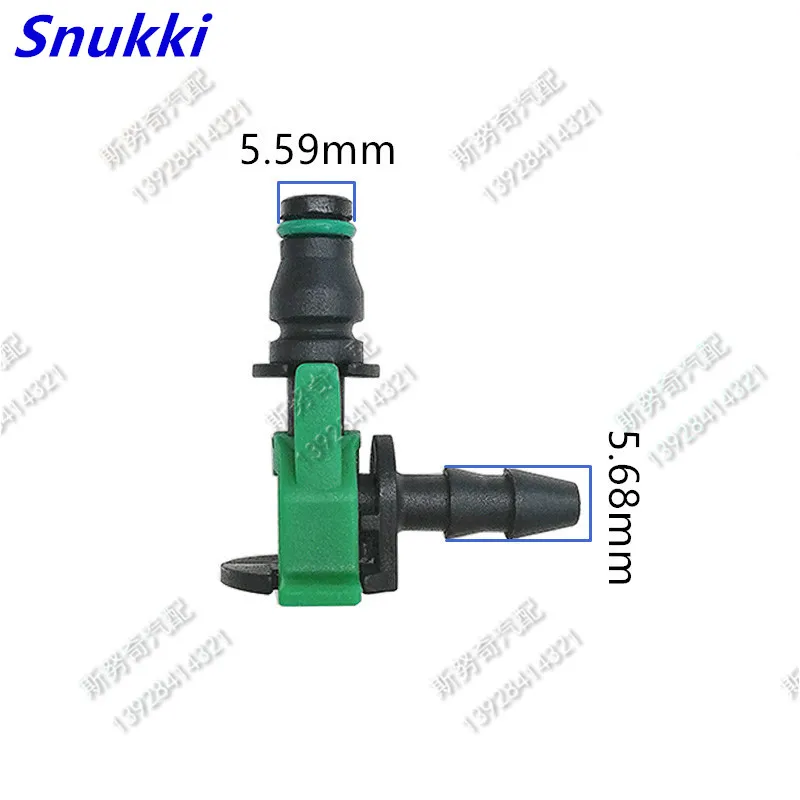 Rail Injector Return Oil Backflow Pipe Connector L connector 90 degree Plastic connector 20pcs a lot