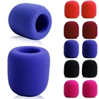 10 шт., разноцветные беспроводные ручные микрофоны для караоке