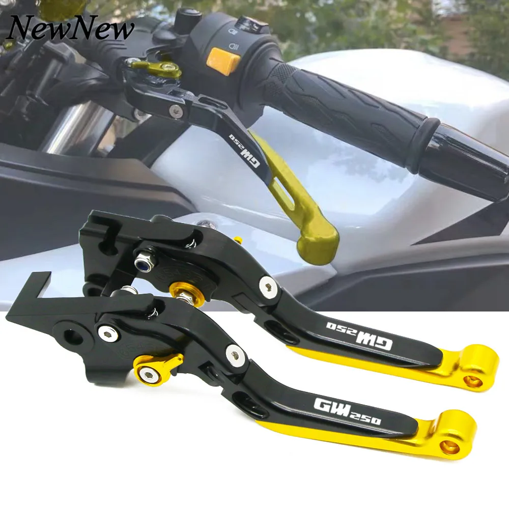 

Motorcycle Accessories CNC Adjustable Folding Extendable Brake Clutch Levers For Suzuki GW250 GW 250 2011 2012 2013 2014 2015