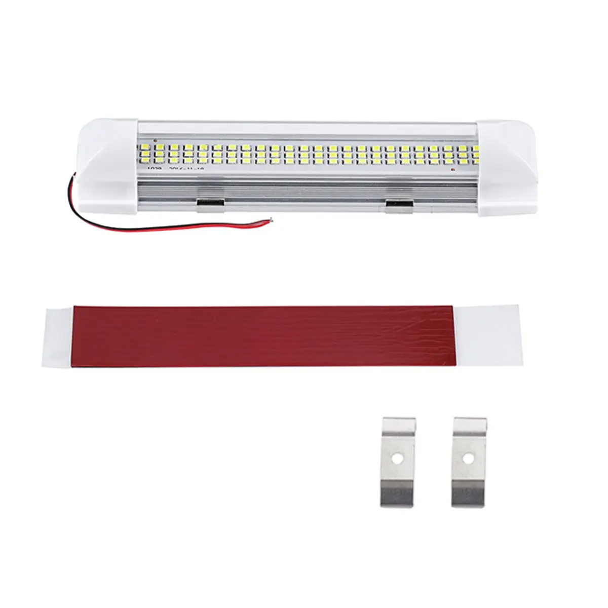 1/2/4Pcs 72 LED Bar Car Interior White Strip Light Lamp with On/Off Switch Van Cabin Lorry Truck Camper Boat | Автомобили и