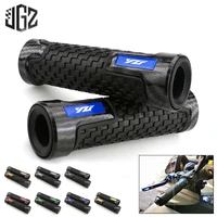 motorcycle rubber carbon plastic 22mm handlebar hand grips handgrip for yamaha yzf r1 r3 r15 r25 r125 r6 2013 2020 accessories