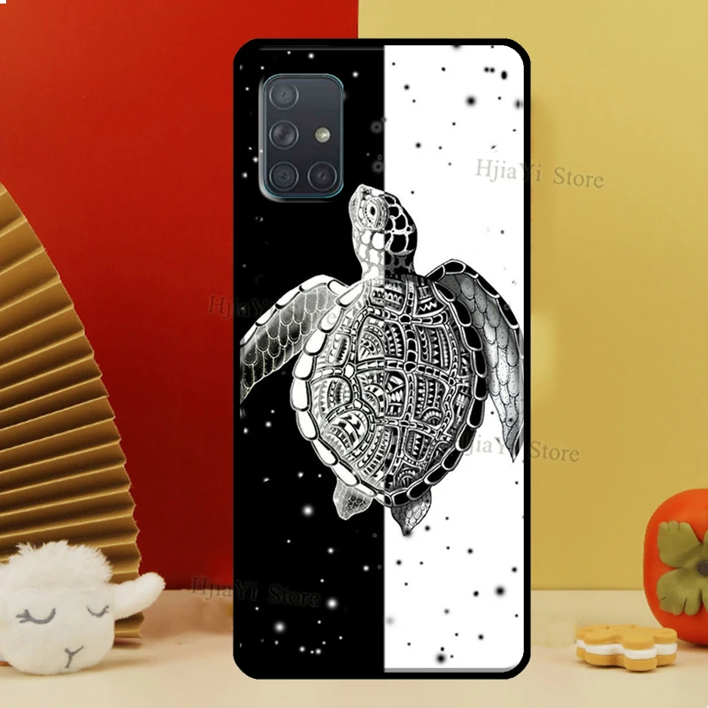 Морская черепаха оболочки с узором Океан для девочек художественный чехол Samsung A51