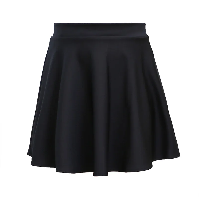 

Extra Large Size Women's M-5XL2021 Spring and Autumn New Elegant Black Pleated Skirt Women's Mid-length Skirt High-quality