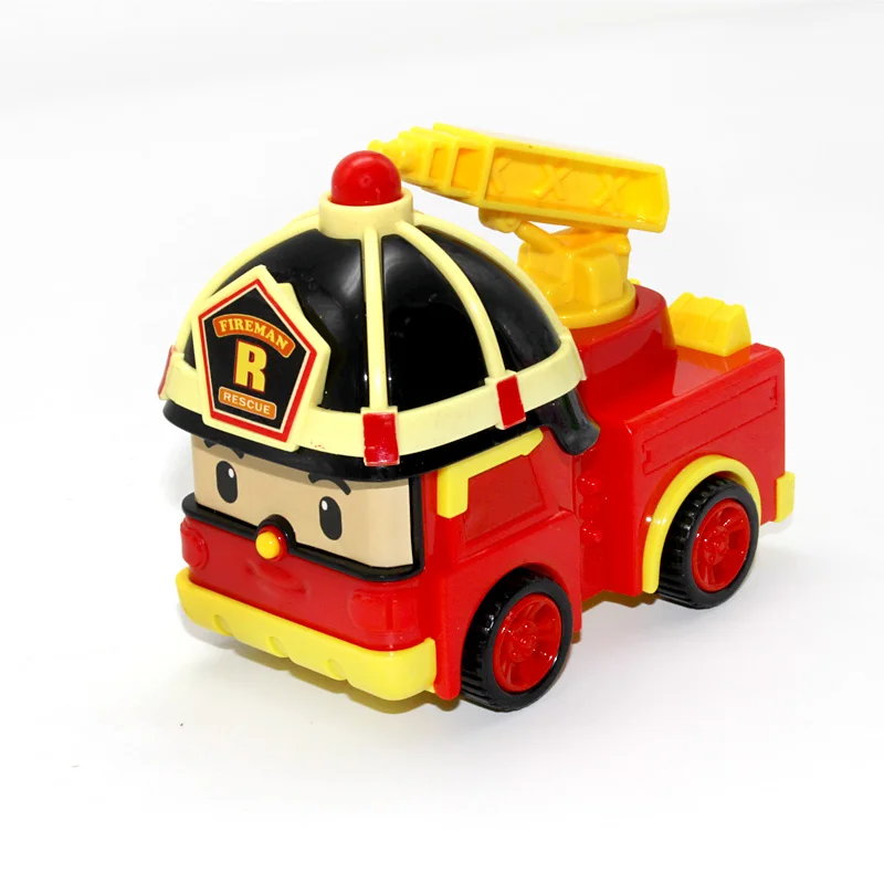 4 шт./компл. Robocar Poli Корея детские игрушки Робот поли Анба Рой Хэйли аниме
