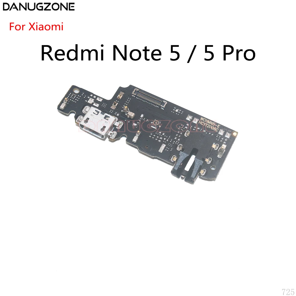 

10 шт. для Xiaomi Redmi NOTE 5 PRO NOTE5 USB док-станция разъем для зарядки плата для зарядки гибкий кабель с аудио разъем для наушников