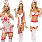Женское Эротическое нижнее белье, эротическое женское платье для косплея, костюм медсестры, нижнее белье, сексуальная одежда для ролевых игр