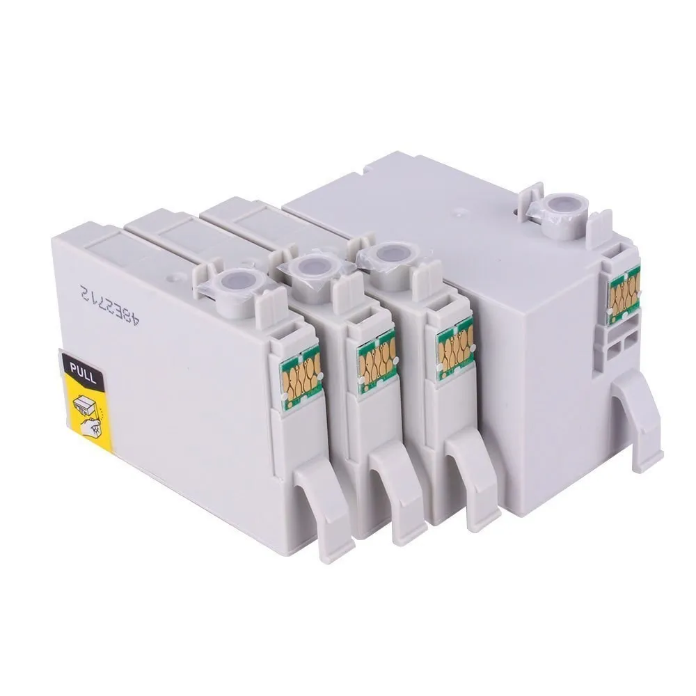 4X 252XL 252 чернильные картриджи совместимые с Epson анализатором WF 3640 7610 7620|Чернильные