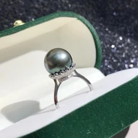 office lady hot 925 sterling silver adjustable ring settings findings mountings parts for pearl corals jade crystal 5pcslot