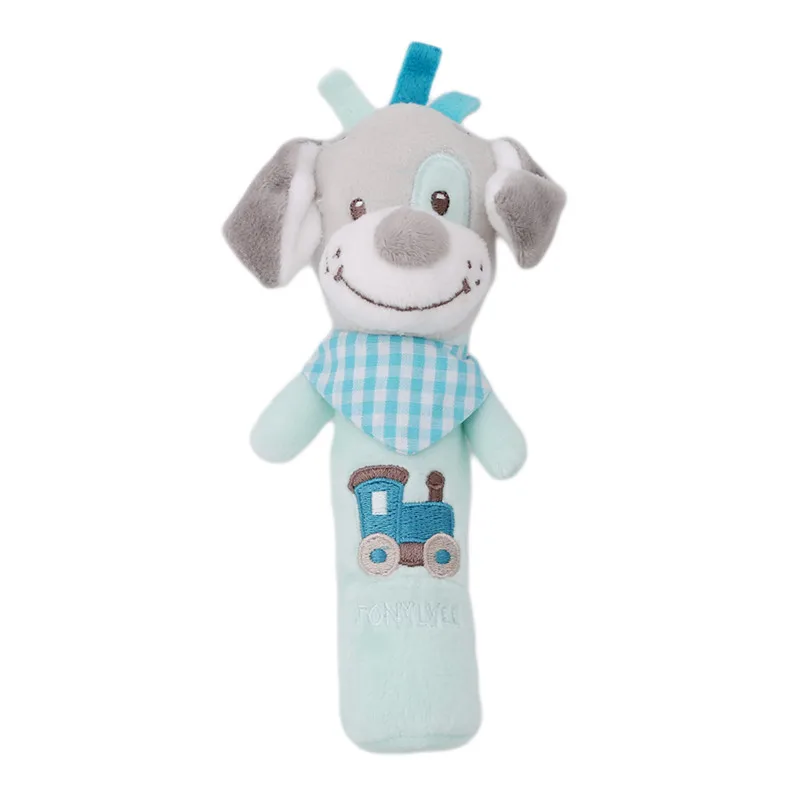 Детские погремушки мобили BB палочки Мягкая Корова плюшевая кукла кроватка