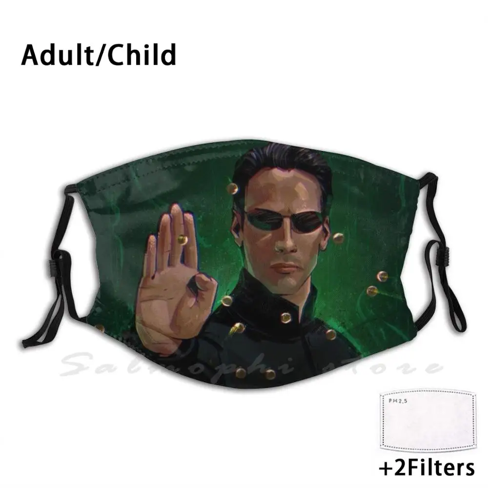 Маска матрица Матрица Нео фильм морфеус Кеану Ривз код крутая красная таблетка