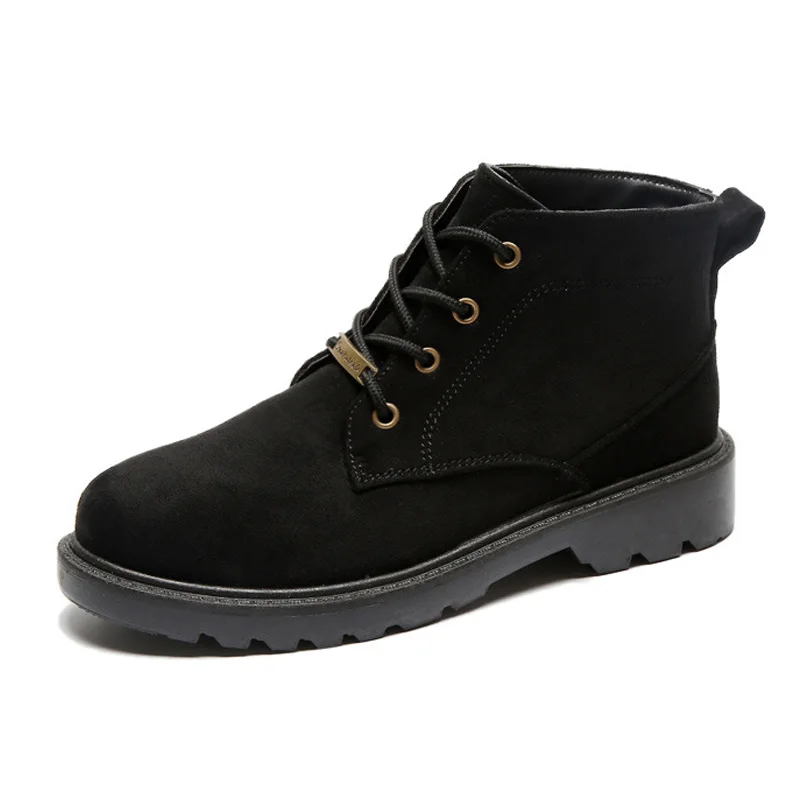 New Autumn Early Winter Shoes Women Boots Fashion Women Ankle Boots Brand Woman Booties Female Hard Outsole Footwear A1946 - Цвет: Черный