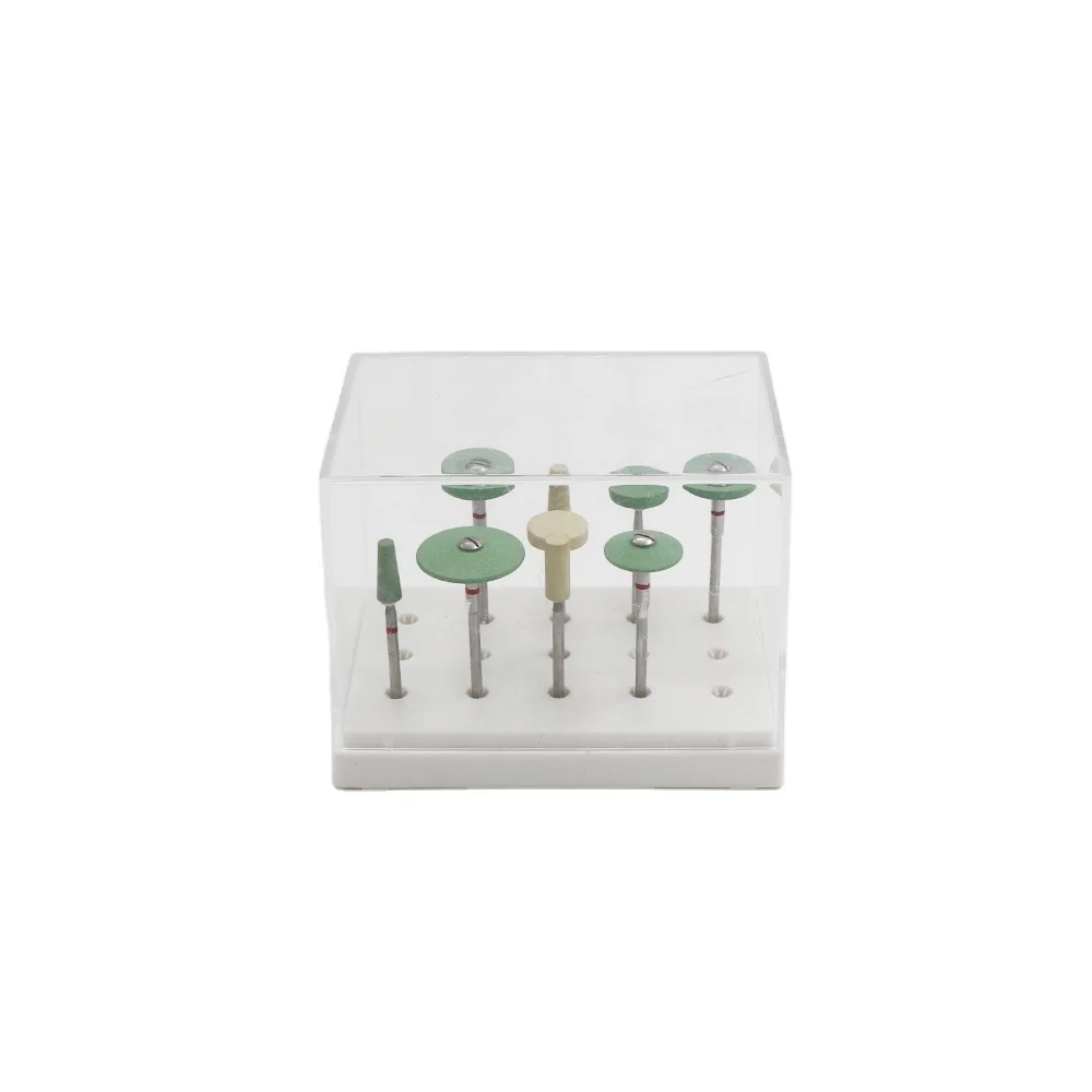 

teeth 15 pcs Polishing Smoothing Box With High Speed Handpiece