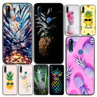 silicone cover tropical fruit pineapple for huawei honor 9 9x 9n 8s 8c 8x 8a v9 8 7s 7a 7c pro lite prime play 3e phone case