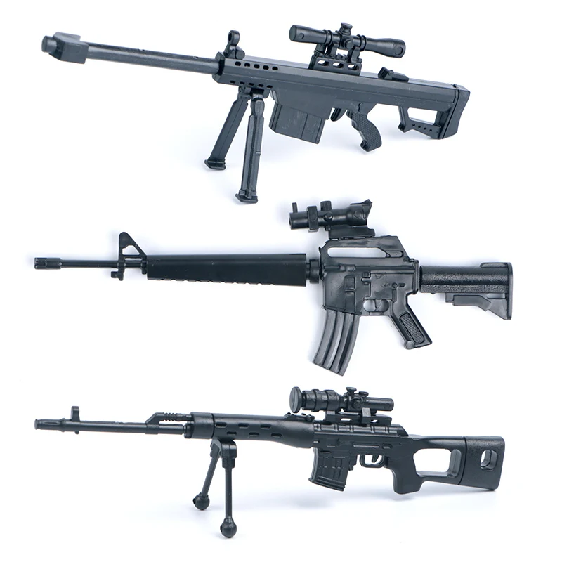 Модель оружия 1/6 игрушечные строительные блоки игрушки M249 имитация ружья