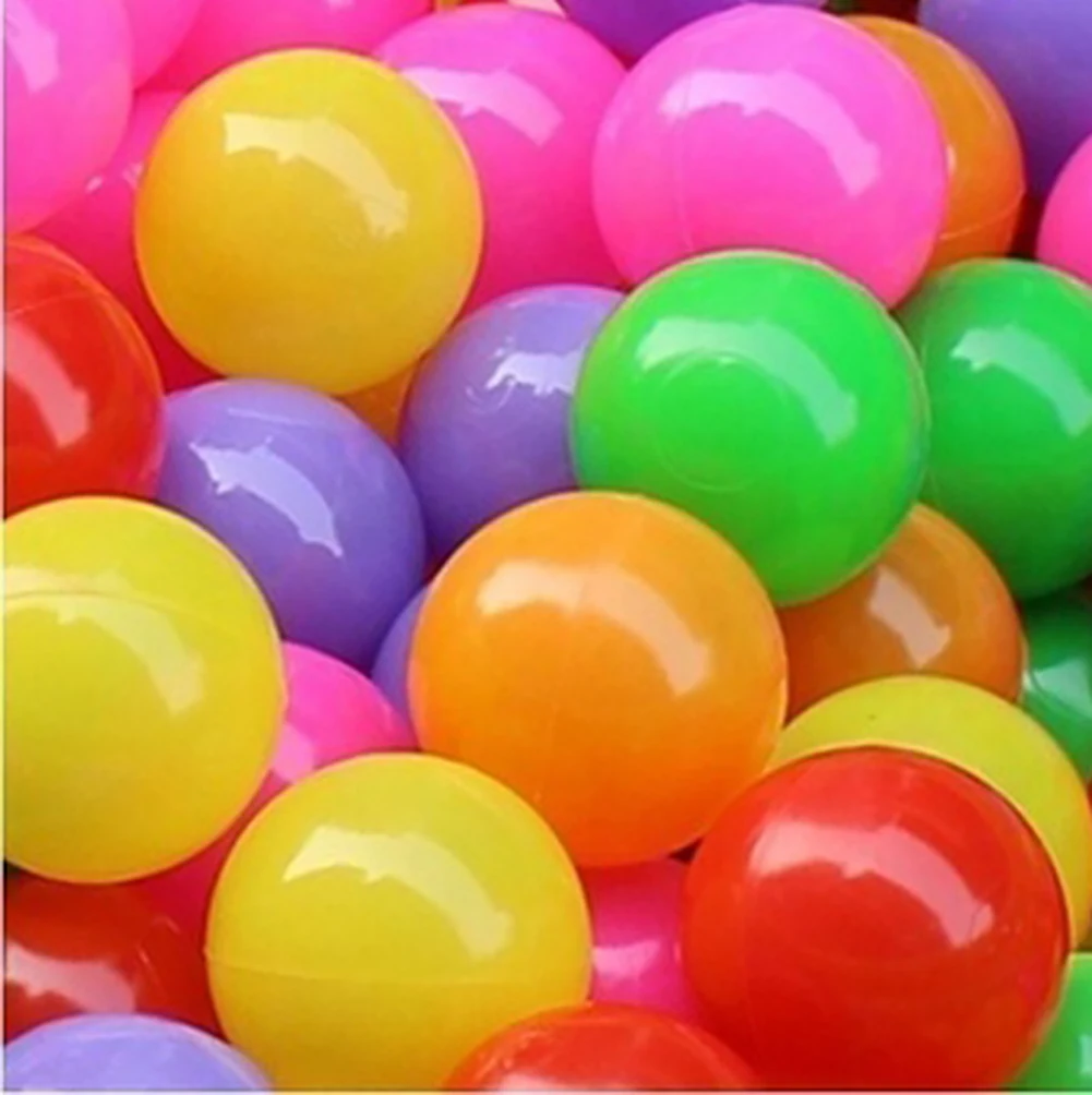 

50 Pcs Baby Colorful Soft Plastic Water Pool Ocean Wave Ball Outdoor Funny Toys