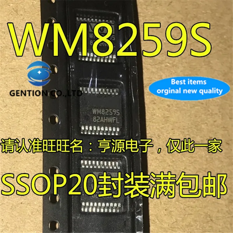 

10 шт. WM8259 WM8259S WM8259SCDS/RV SSOP20 в наличии 100% новый и оригинальный