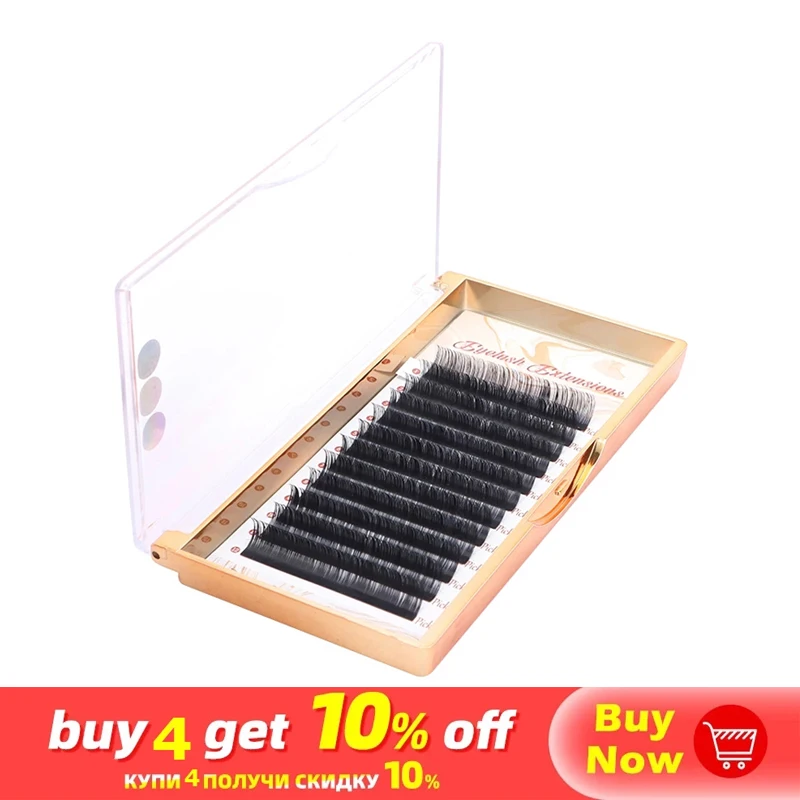 Индивидуальные Накладные ресницы оптом корейские ПБТ шелковые русский