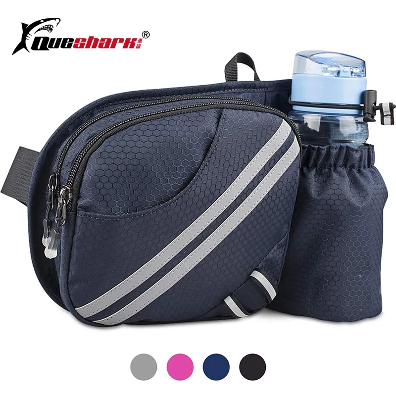 

Reflective Running Sport Waist Bag Men Women Children Multi-use Travel Hiking Fishing Waist Pouch for Pet Training Waist Pack