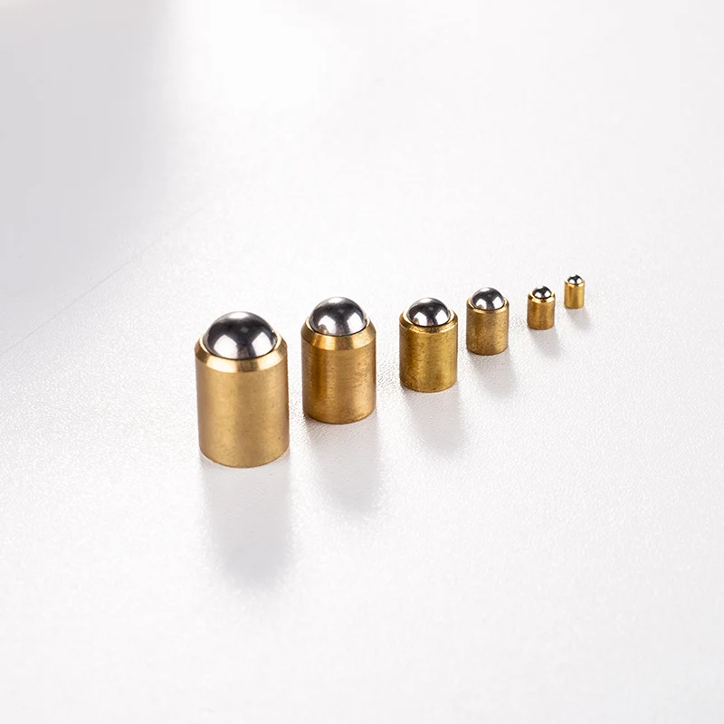 

D2 D3 D4 D5 D6 D8 D10 D12 304 Stainless Steel and Brass Accuracy Positioning Beads Screw Smooth Spring Ball Plunger B083