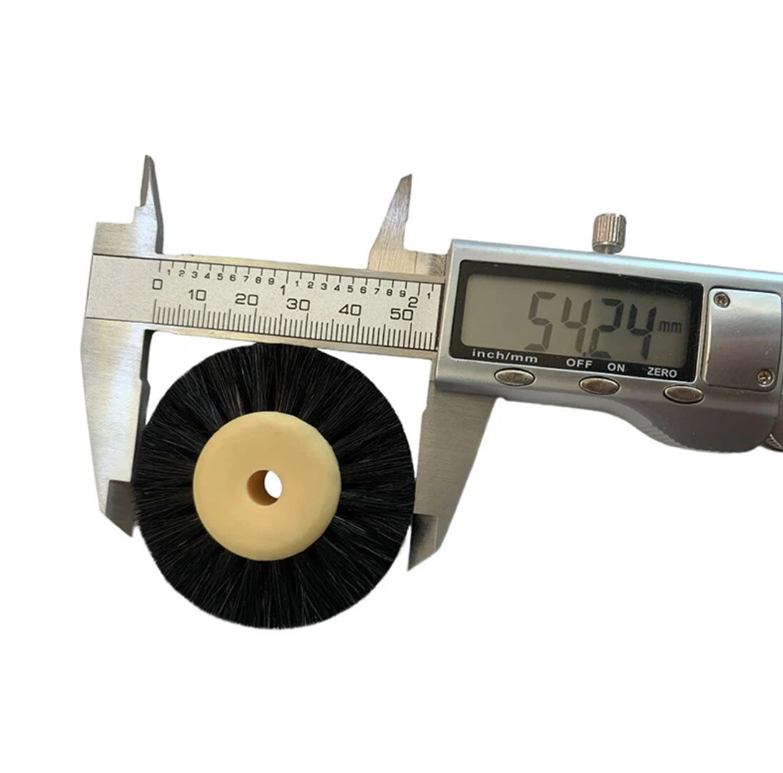 12PCS Polishing Brush Black Bristle Buffing Abrasive with Plastic hub Center Jewelry Tools |