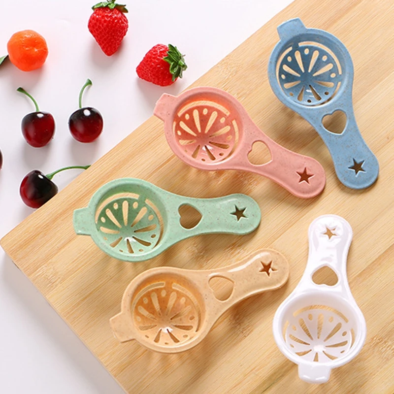 

Wheat straw Egg Yolk Separator Protein Separation Tool Household Kitchen Cooking Egg Tools Durable Egg Divider Kitchen Gadgets