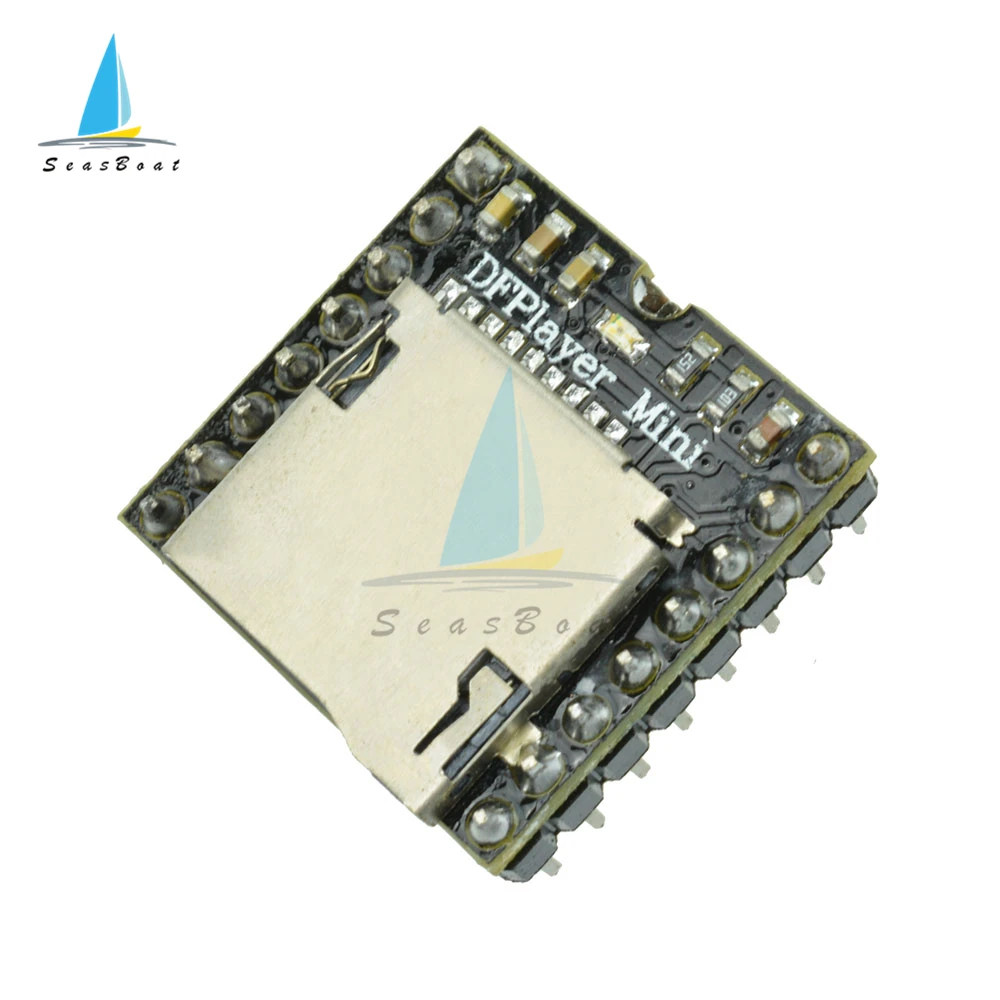 DFPlayer мини mp3 плеер модуль MP3 голосовое декодирование плата Sup порт ing TF карта u диск