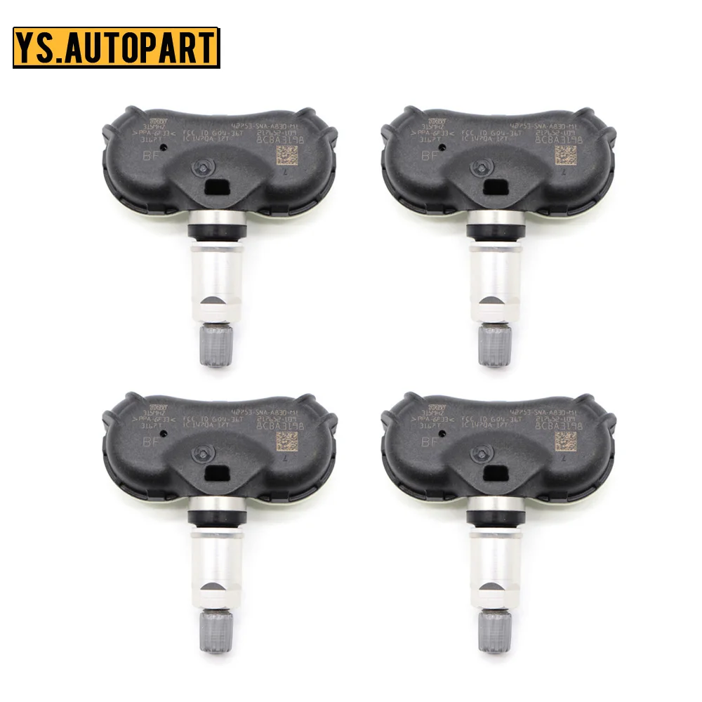 Датчик давления в шинах TPMS 42753 SNA A830 M1 TR3 A81 для Honda Civic Cr Z Element Fit Insight Odyssey 2005 2018 315