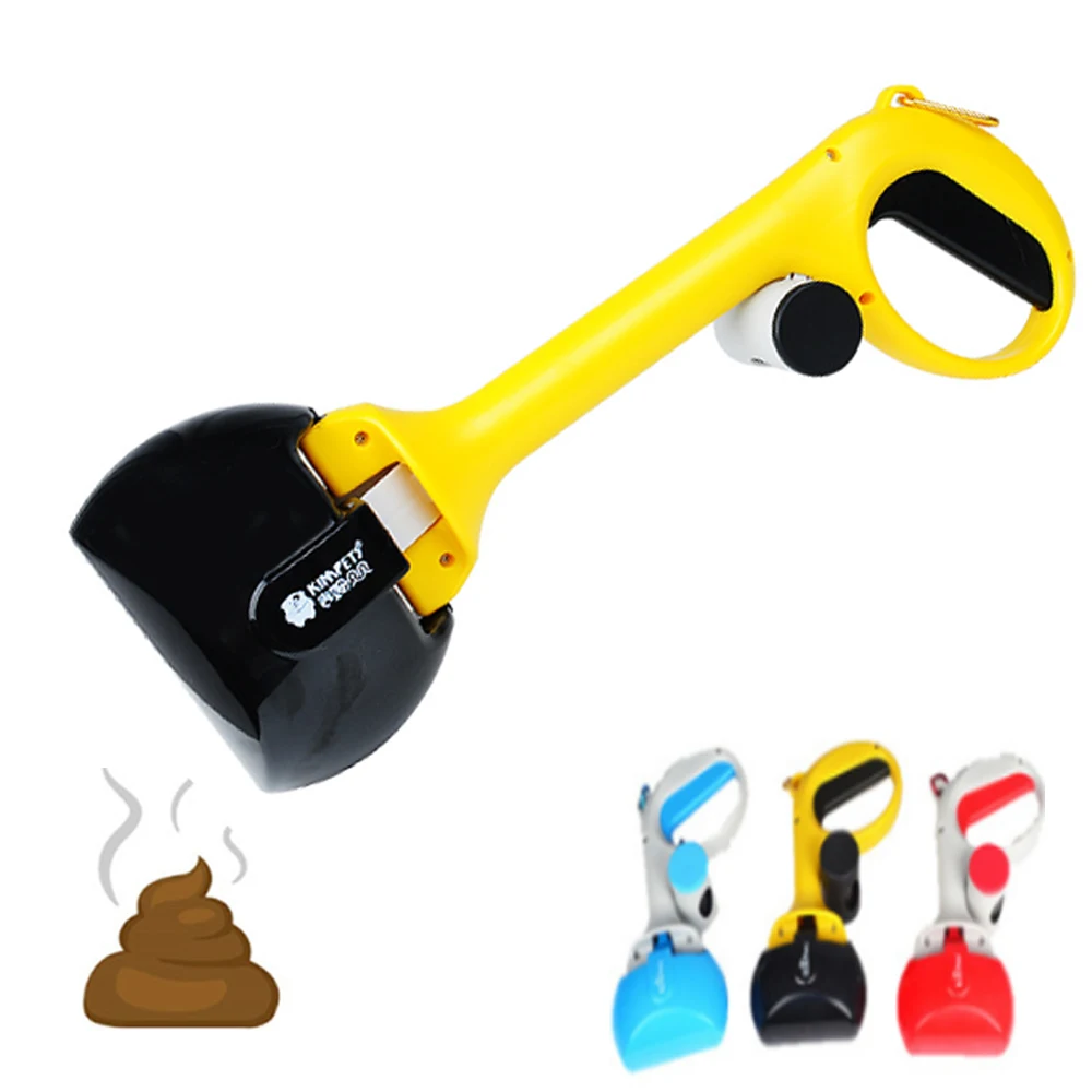 Совок-какашка для собак кошек с длинной ручкой |