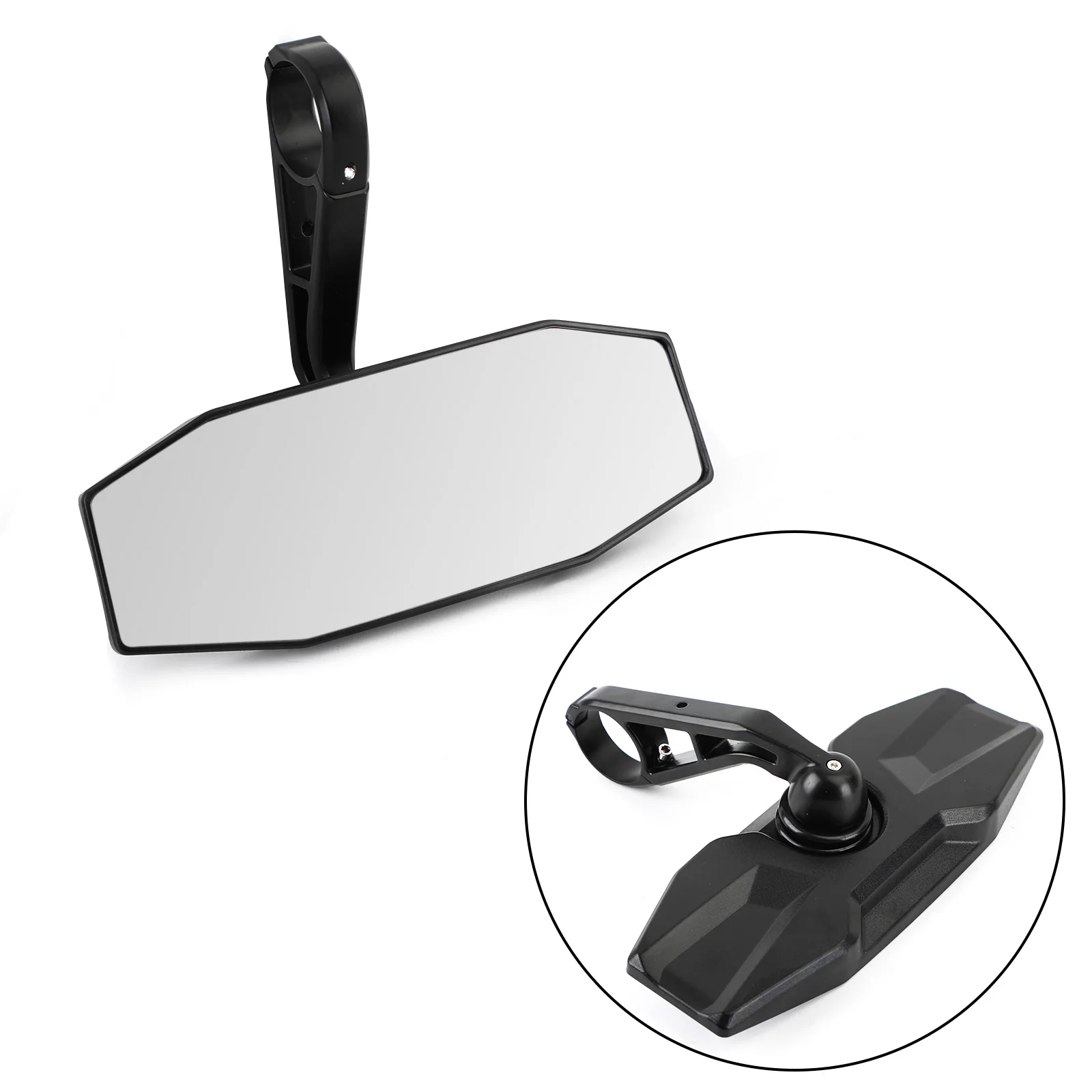 

Topteng Convex Rear View Mirror For Polaris 2881540 4 Ranger RZR XP 4 General 1000 900 570 Turbo 2015-2021 ATV Accessories Parts