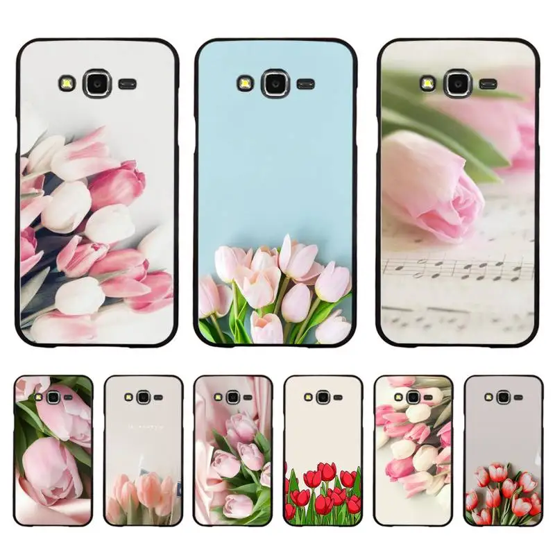 

Tulips flower Phone Case For Samsung Galaxy J4plus J6 J5 J72016 J7prime cover for J7Core J6plus