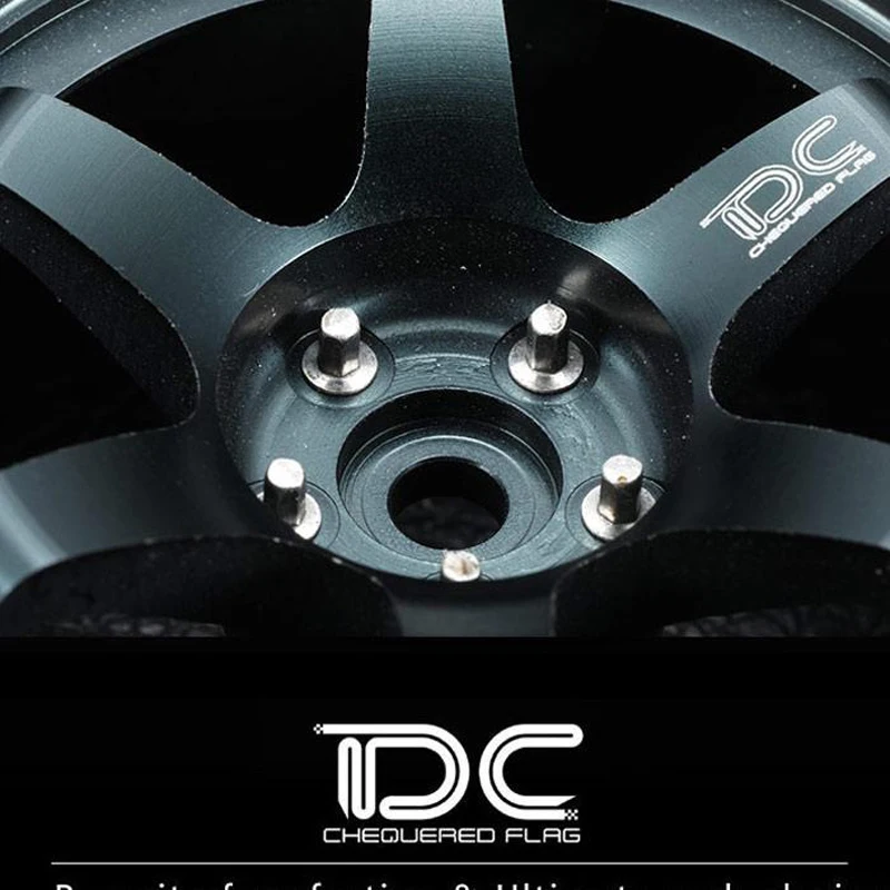 DC RC 1:10 мини шестигранный декоративный винт M1 6x2 мм Серебряное колесо для дрифта