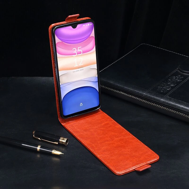 Вертикальный чехол-книжка из искусственной кожи для Itel A48 6 1 дюйма | Мобильные