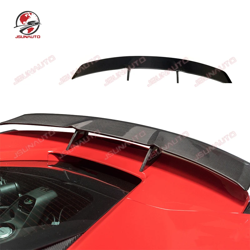 Задний спойлер из углеродного волокна для Ferrari 488 Novitec Style наборы кузовов