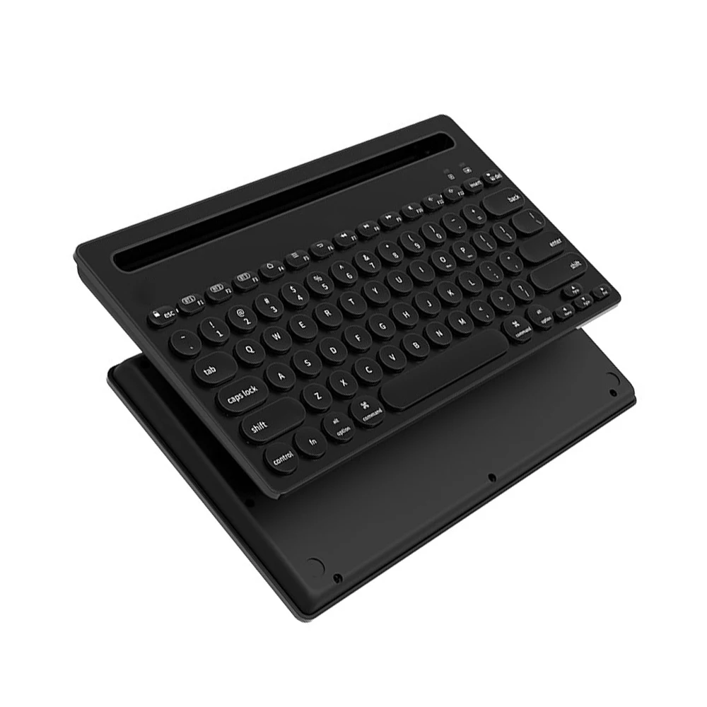 

Wireless Bluetooth 3.0 Keyboard Suitable For IOS Android PC Ipad Windows 10-Inch Office Dedicated Simple Design