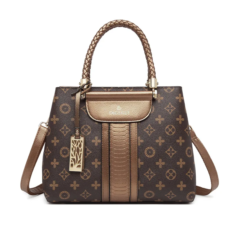 

Tote bag ladies 2021 new ladies fashion printing handbag large capacity one-shoulder messenger bag ladies luxury handbag