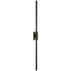 Настенное светодиодное Бра В скандинавском стиле, черная Современная зеркальная лампа, декоративсветильник металлическое освещение для гостиной, спальни, ванной, дома