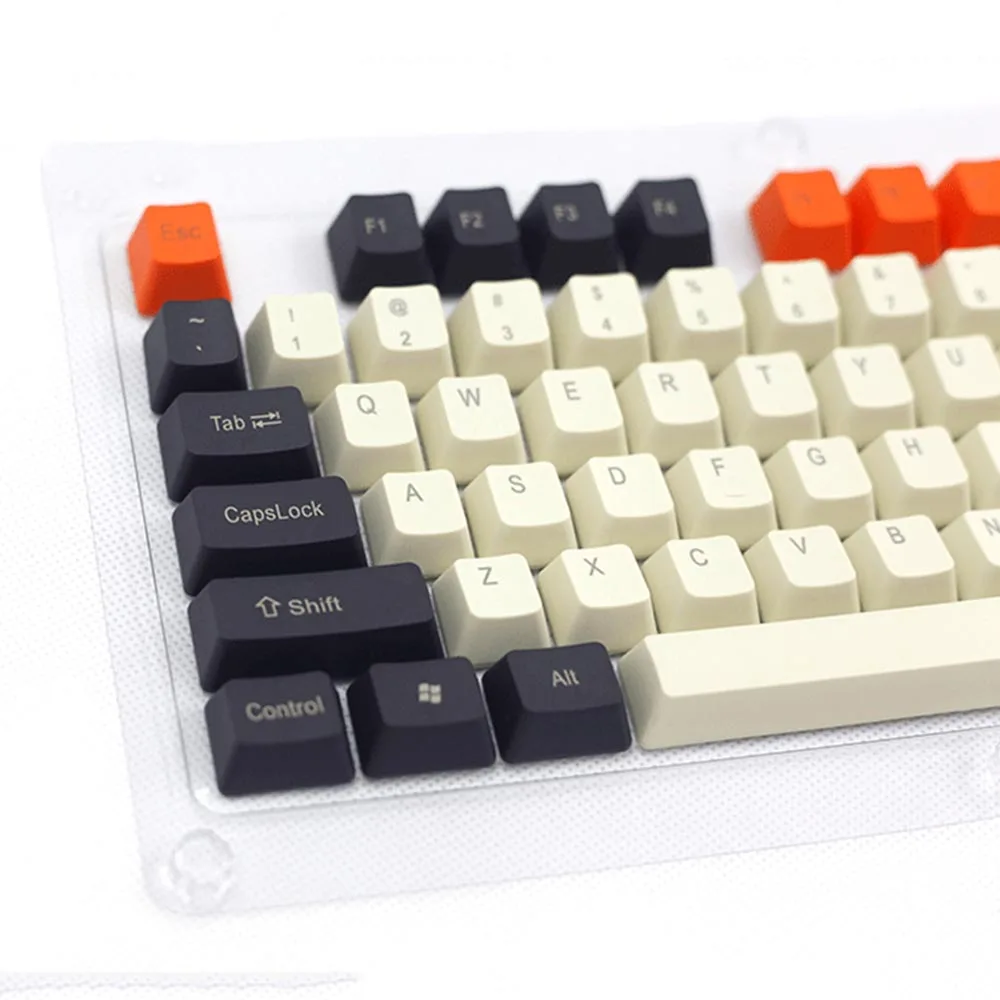 Колпачки для ключей в стиле ретро карбоновые цветные Cherry Mx Switch Механическая