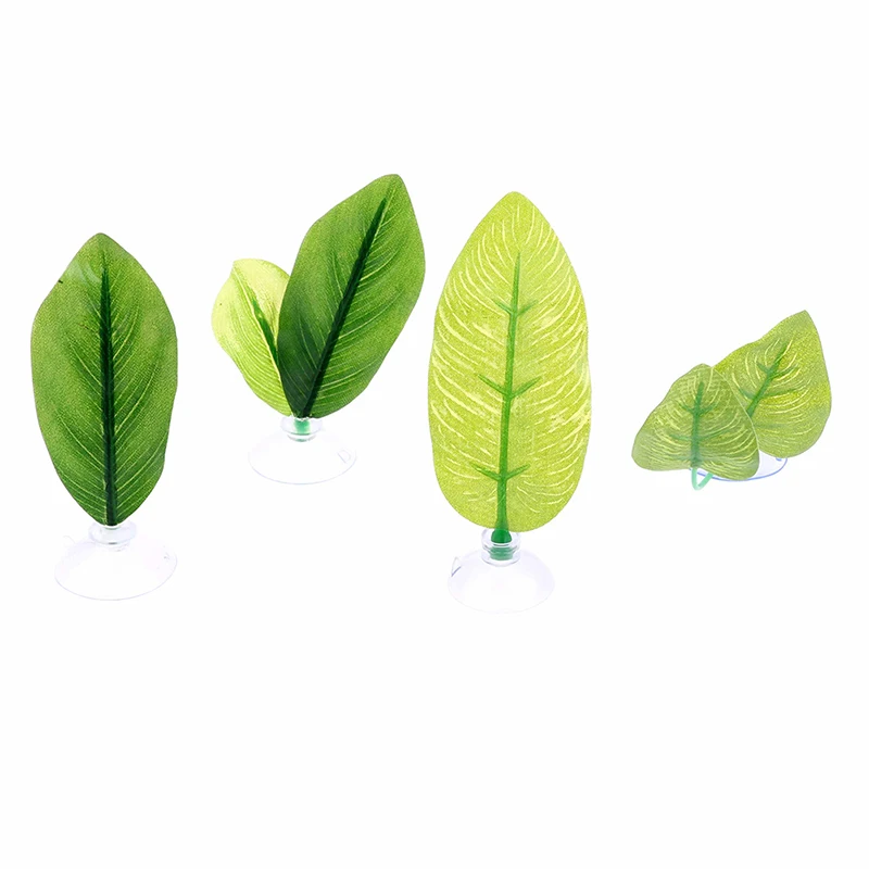 

Artificial Aquarium Leaf Decoration Betta Fish Rest Spawning Ornamental Plant Betta Fish Play Relax Hide Leaf Hammock Landscape