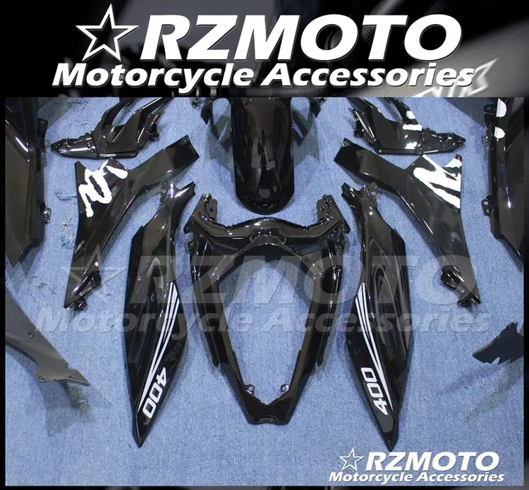 

New ABS Motorcycle Complete Fairings kit Fit for Kawasaki Ninja400 400 EX400 Ninja 19 20 2019 2020 Bodywork set black white