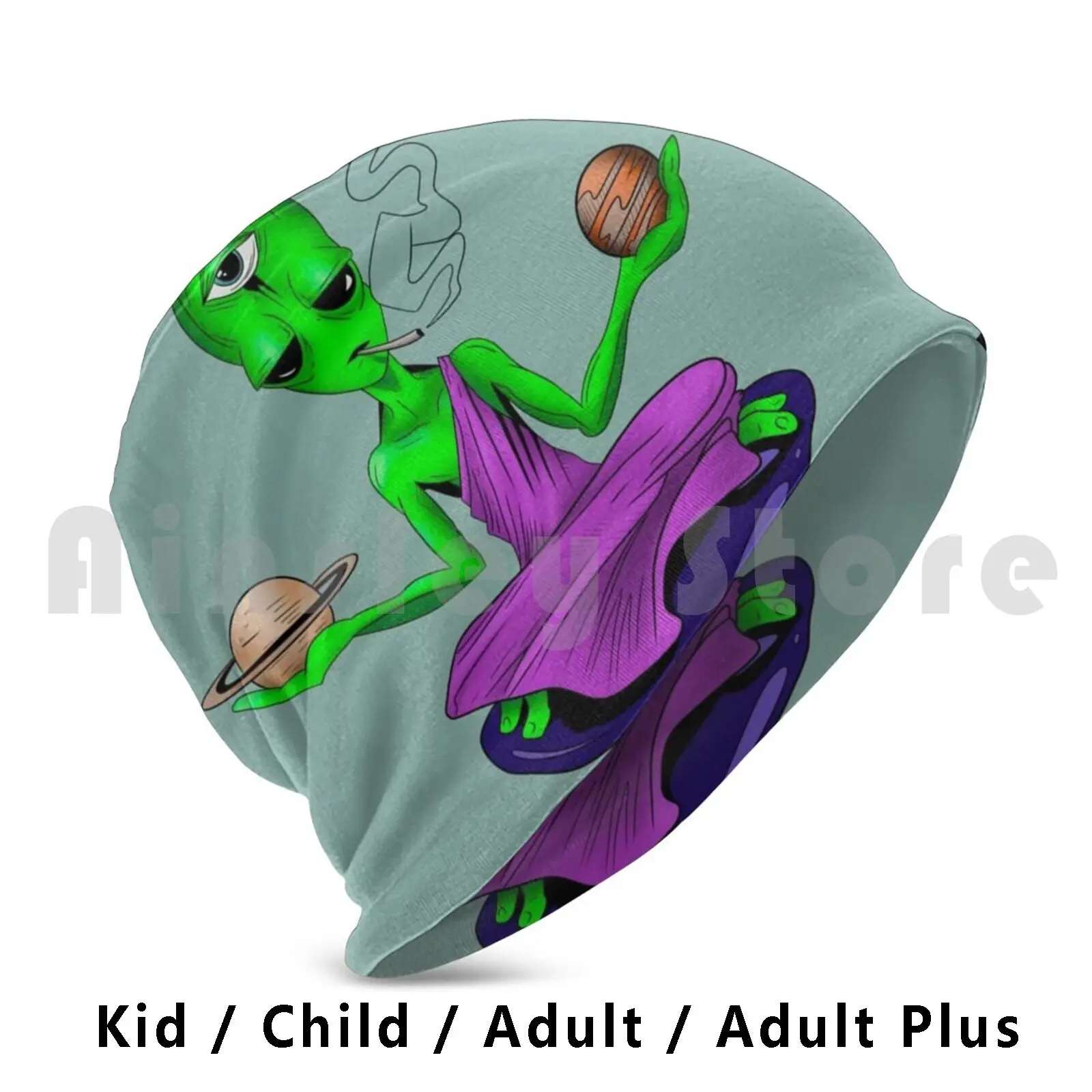 

Трикотажная Шапка-бини в стиле хип-хоп