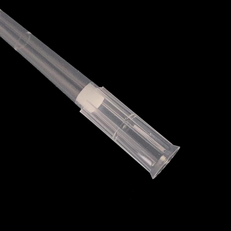 Прозрачные наконечники для пипетки с фильтром в коробке 200 мкл очень длинные