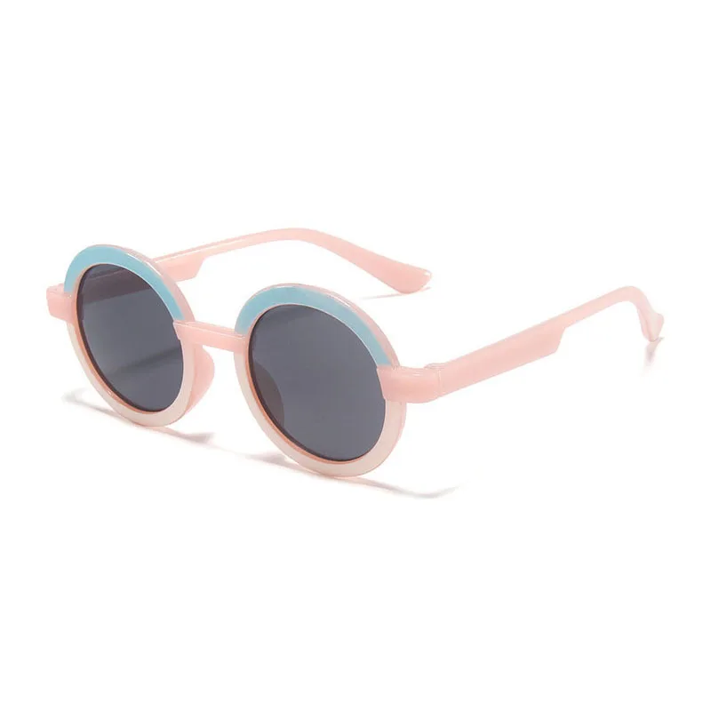 

Lovely Children Decorative Kid Sunglasses Fashion Round Cute Girls Boys Eyewear Outdoor Shades Baby Sun Glasses Retro Eyeglasses