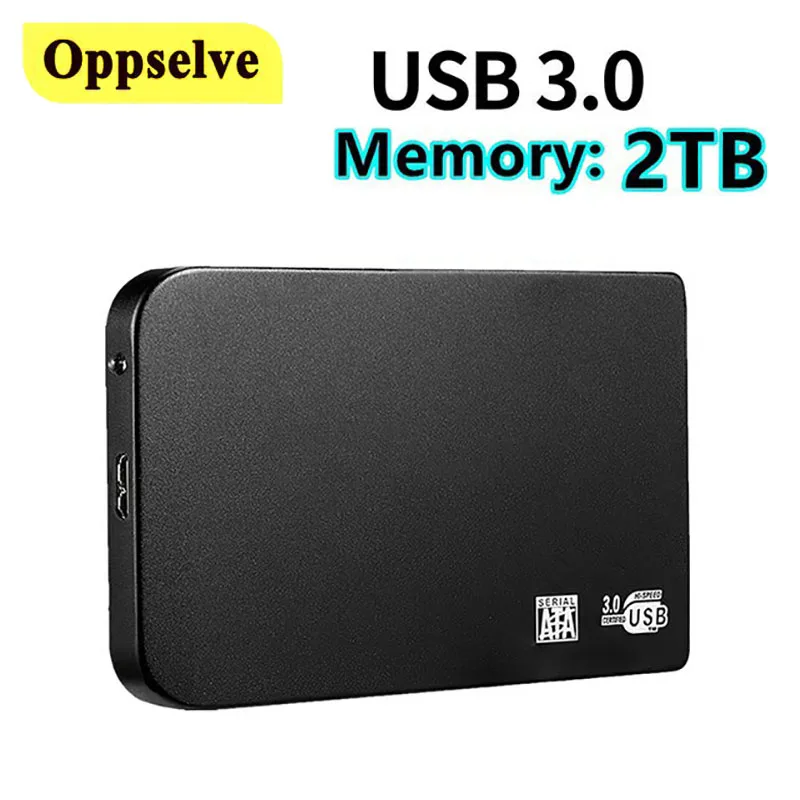 

Oppselve SSD 2.5 Portable External Hard Drive Hard Disk 2TB/1TB/500GB HD Externo USB3.0 External Disk Hard Drives For Laptop