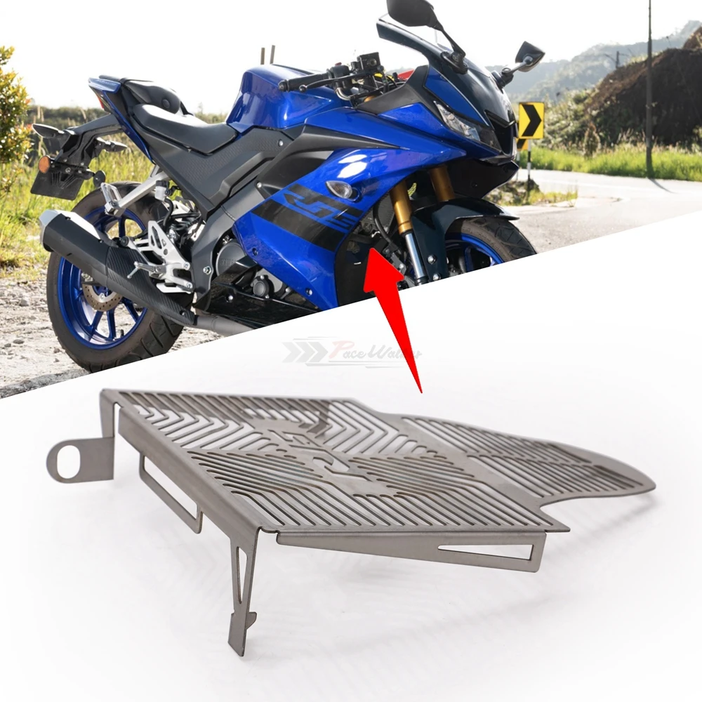 For YAMAHA YZF-R15 YZFR15 YZF R15 V3 VVA 2017-2019 Motorcycle Radiator Guard Oil Cooler Grille Grill Cover Protector | Автомобили и